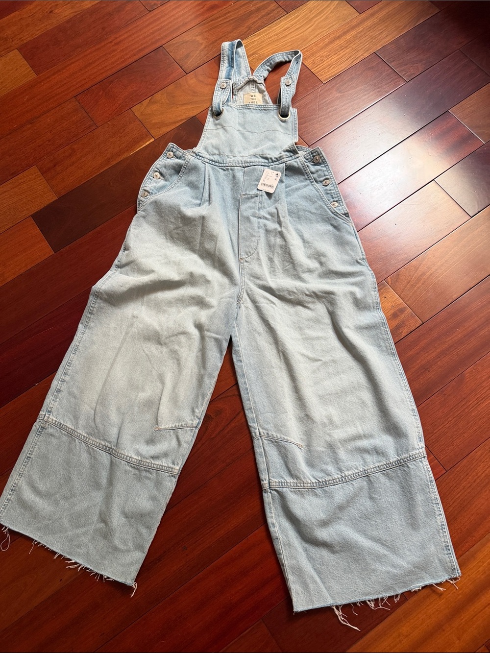 ⭐️NWT Free People We the Free Rambler Overalls⭐️ - Picture 3 of 8